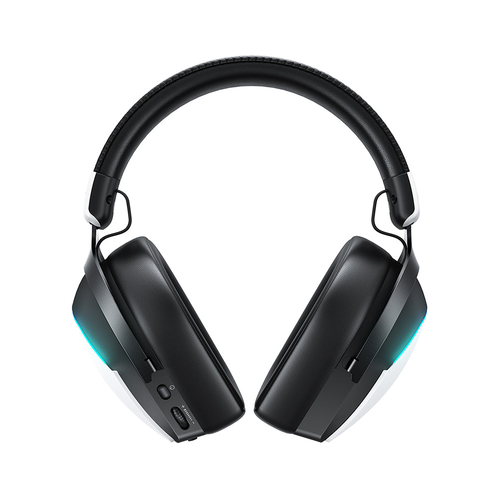 Auscultadores Gaming Wireless Acefast H11, RGB, BT / Wi-FI / Com fios, Brancos