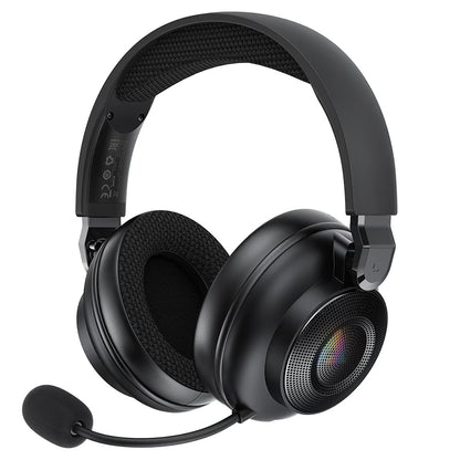 Auriculares Gaming Sem Fios Acefast H15, RGB, BT / Wi-FI / Com Fio, Pretos