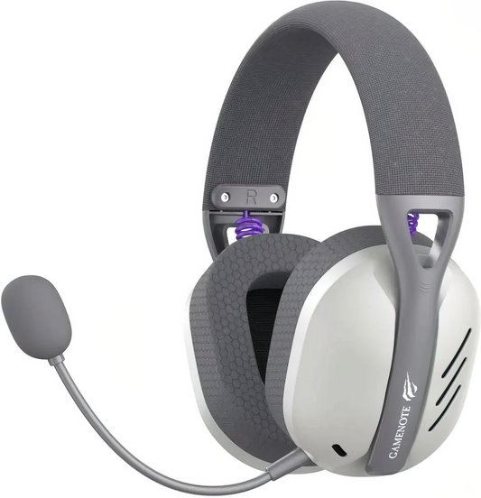 Auriculares Gaming Wireless HAVIT Fuxi-H3, BT / Wi-Fi / Com fios, Cinzento