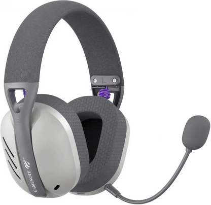 Auriculares Gaming Wireless HAVIT Fuxi-H3, BT / Wi-Fi / Com fios, Cinzento