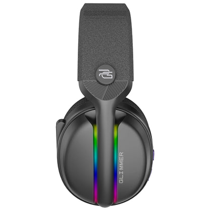 Auscultadores Gaming Wireless Proove Glimmer, RGB, BT / Wi-Fi / Com fios, Preto Roxo WHGL00022016