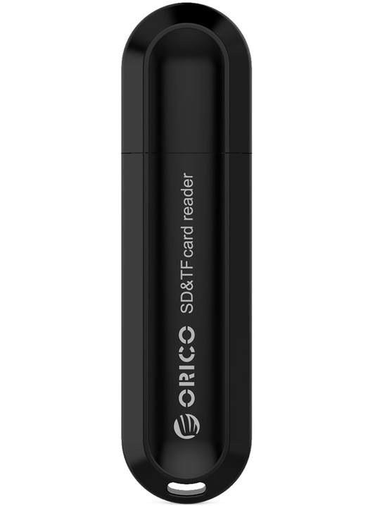 Leitor de Cartões USB 3.0 Orico CRS21, SD - microSD, Preto