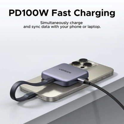 Leitor de Cartão USB-C UGREEN CM898 (65095), SD - microSD, Cinzento