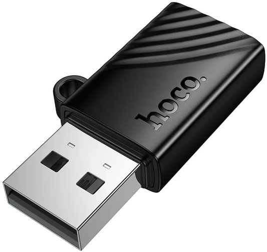 Leitor de Cartão USB HOCO HB53, microSD, Preto