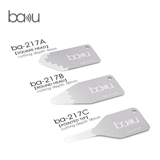 Clips Metálico Baku BA-217, 3em1