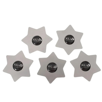Clips Metálico Xili Hexágono, Conjunto de 5 peças
