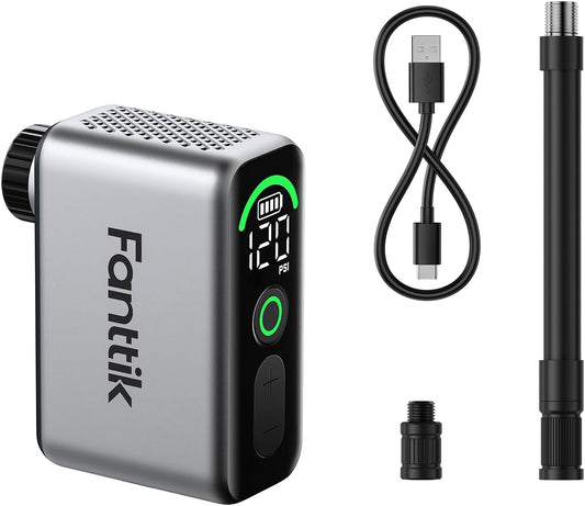 Compressor de Bicicleta Fanttik X10 Ace Tiny, Cinzento