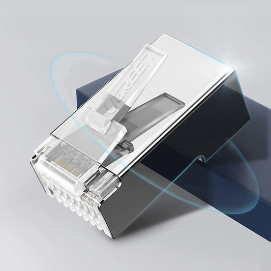 Conector de rede UGREEN NW111, RJ45, Cat6, Conjunto 50 peças