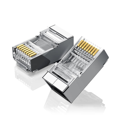 Conector de rede UGREEN NW111, RJ45, Cat6, Conjunto 50 peças