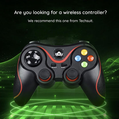 Techsuit V8 Controller, Red
