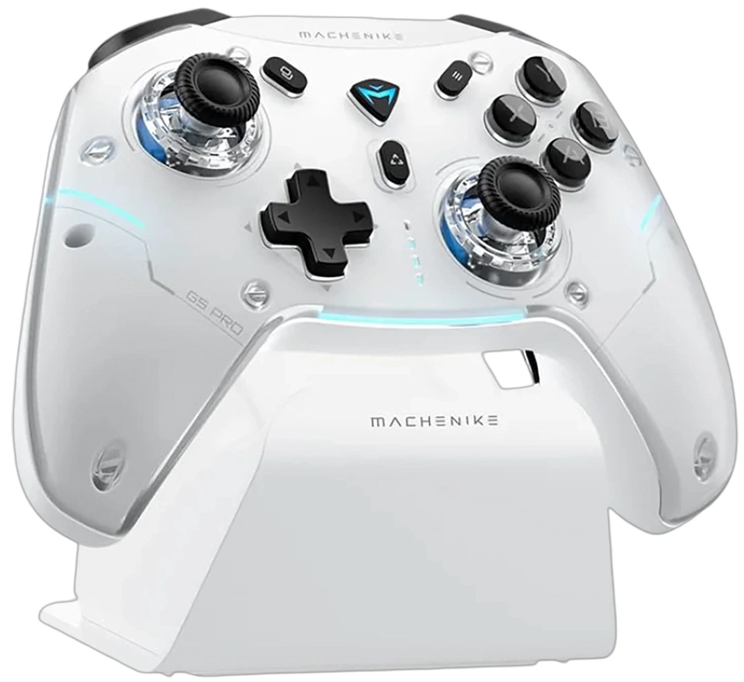 Comando Machenike G5Pro Max com Estação de Carregamento, Branco