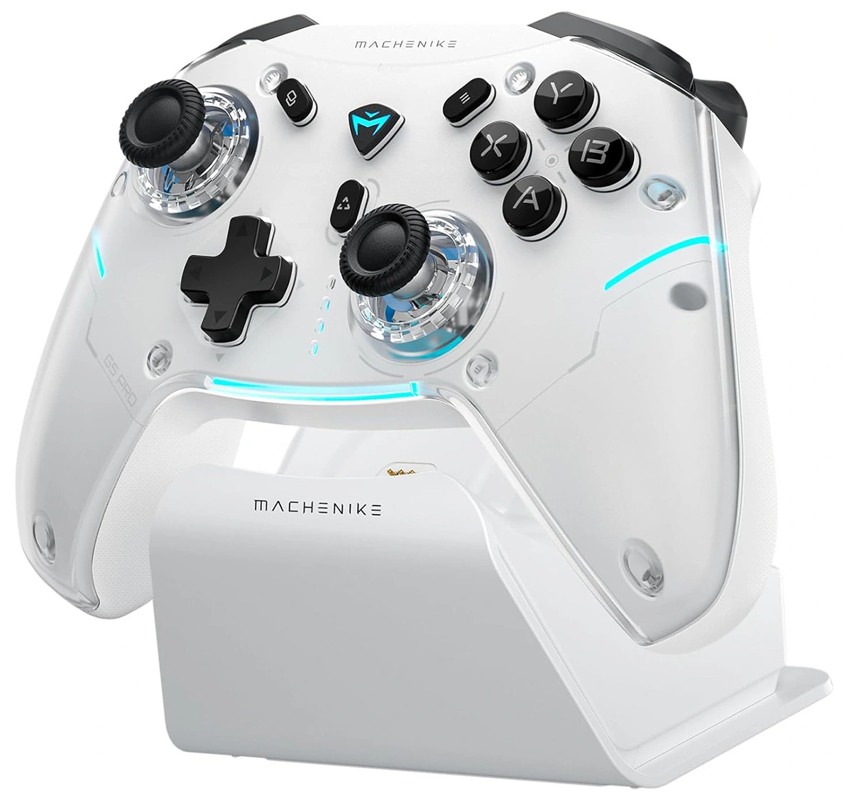 Comando Machenike G5Pro Max com Estação de Carregamento, Branco