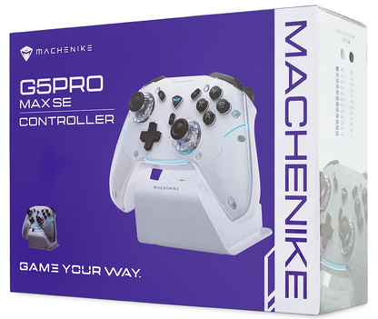 Comando Machenike G5Pro Max, com Estação de Carregamento, Cinzento