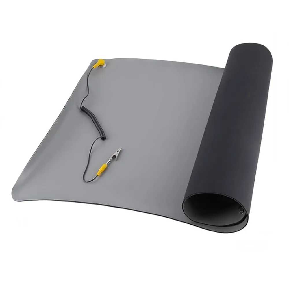 Tapete de Serviço OEM, Antiestático, 70cm x 50cm, Cinzento