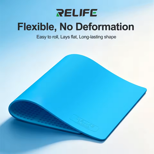 Tapete de Serviço Relife RL-004DS, 500mm x 300mm, Azul