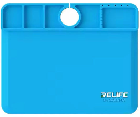 Tapete de Serviço Relife RL-004M-B11 para Microscópio Série B11, Azul