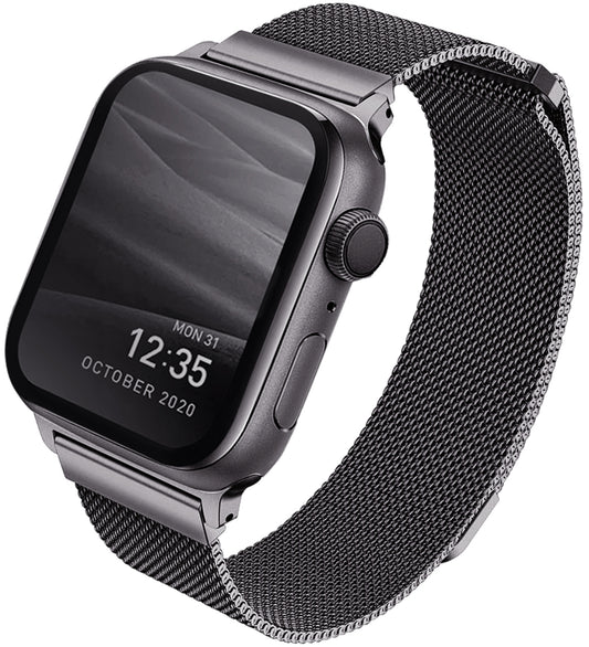 Correia UNIQ Dante para Apple Watch 45mm / 44mm / 42mm Series, Cinzento