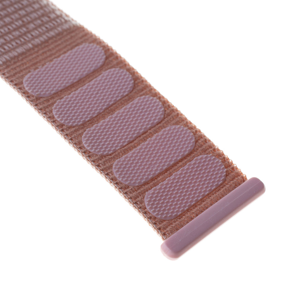 Pulseira Fixed Nylon para Apple Watch 49mm / 46mm / 45mm / 44mm / 42mm Series, Rosa Dourado