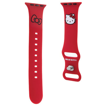 Hello Kitty Silicone Kitty Head Strap for Apple Watch 42mm / 41mm / 40mm / 38mm Series, Pink