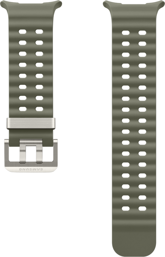 Bracelete marinha para Samsung Galaxy Watch Ultra, M/L, Verde ET-SNL70MKEGEU 