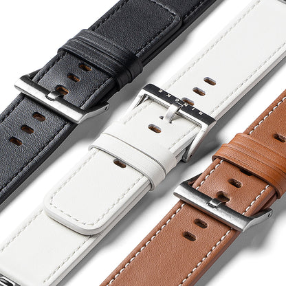 Pulseira Ringke Leather One para Apple Watch 49mm / 46mm / 45mm / 44mm / 42mm Series, Preta