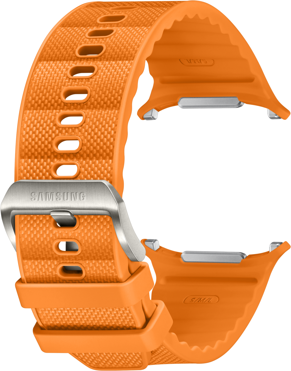 Bracelete Samsung PeakForm para Galaxy Watch Ultra, M/L, Laranja ET-SBL70MOEGEU 