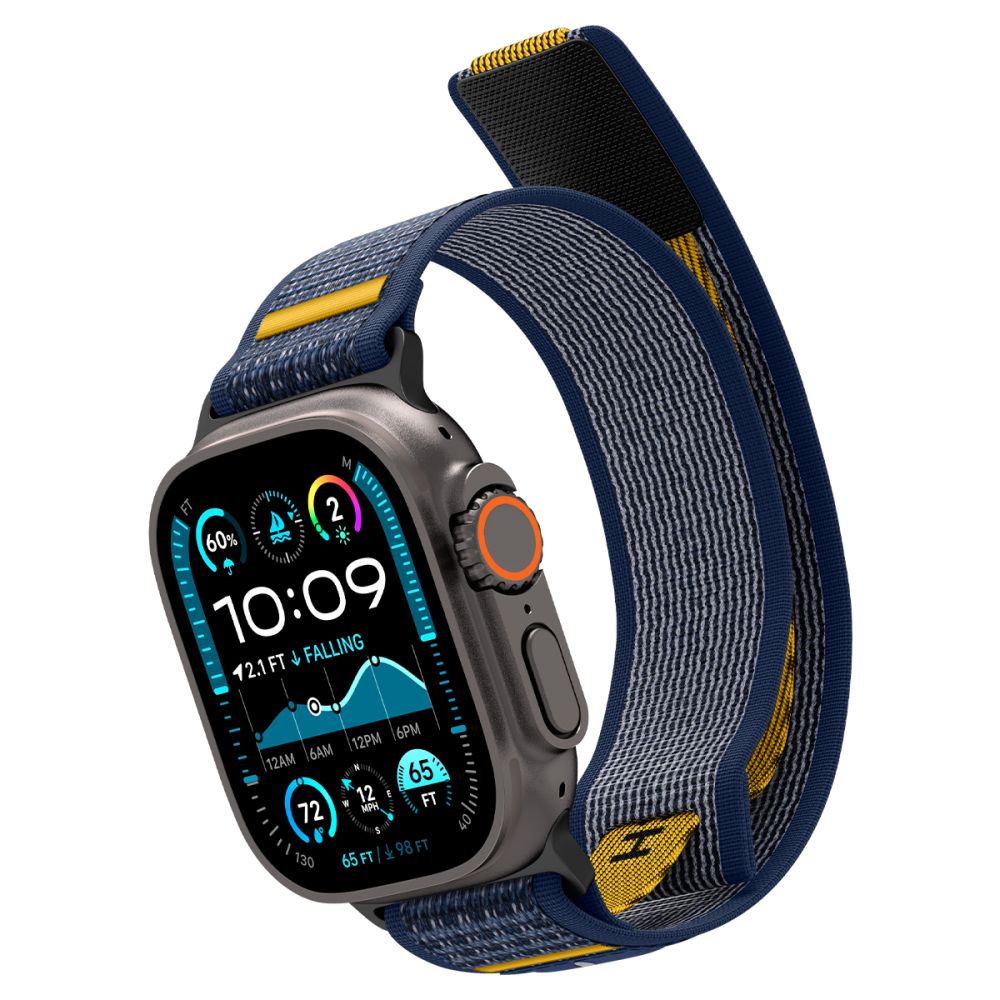 Correia Spigen Athlex Air para Apple Watch 49mm / 46mm / 45mm / 44mm Series, Azul-marinho