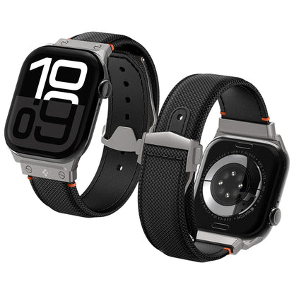 Correia Spigen Classic Fit para Apple Watch 49mm / 46mm / 45mm / 44mm / 42mm Series, Preta AMP09304