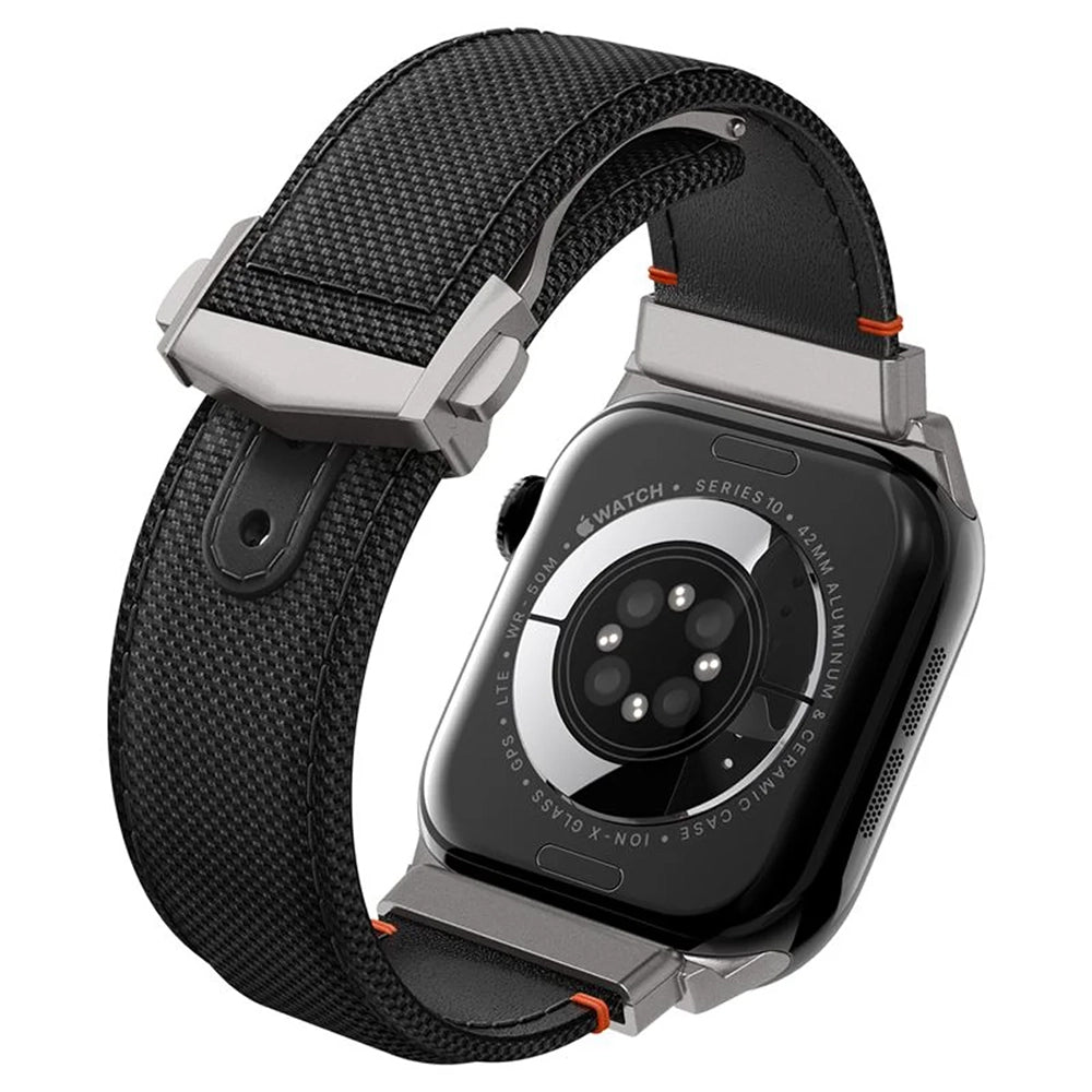 Correia Spigen Classic Fit para Apple Watch 49mm / 46mm / 45mm / 44mm / 42mm Series, Preta AMP09304
