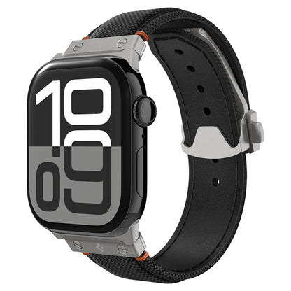 Correia Spigen Classic Fit para Apple Watch 49mm / 46mm / 45mm / 44mm / 42mm Series, Preta AMP09304