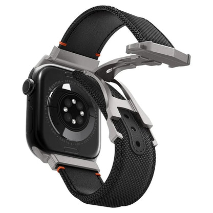 Correia Spigen Classic Fit para Apple Watch 49mm / 46mm / 45mm / 44mm / 42mm Series, Preta AMP09304