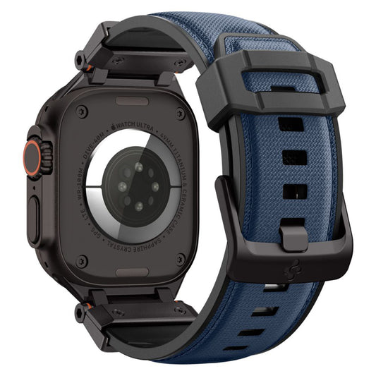 Correia Spigen DuraPro Armor para Apple Watch 49mm / 46mm / 45mm / 44mm / 42mm Series, Azul-marinho