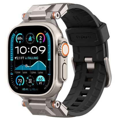 Curea Spigen DuraPro Armor para Apple Watch 49mm / 46mm / 45mm / 44mm / 42mm Series, Cinzento