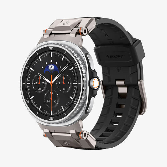 Correia Spigen DuraPro Armor para Samsung Galaxy Watch9 / Watch8 / Watch8 Classic Series, Cinzento AMP10118