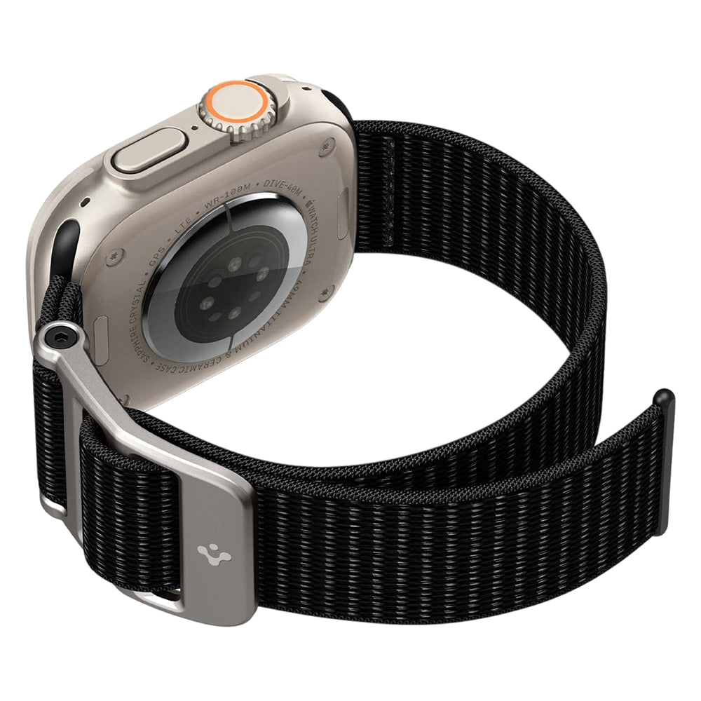 Correia Spigen DuraPro Flex para Apple Watch 49mm / 46mm / 45mm / 44mm Series, Preta AMP02465