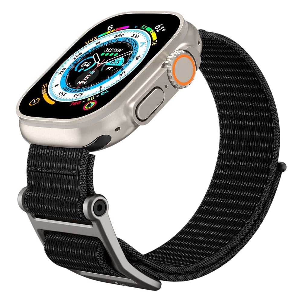 Correia Spigen DuraPro Flex para Apple Watch 49mm / 46mm / 45mm / 44mm Series, Preta AMP02465