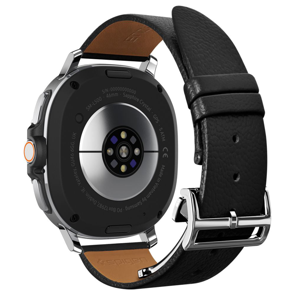 Curea Spigen Enzo para Samsung Galaxy Watch8 / Watch8 Classic Series, Preta