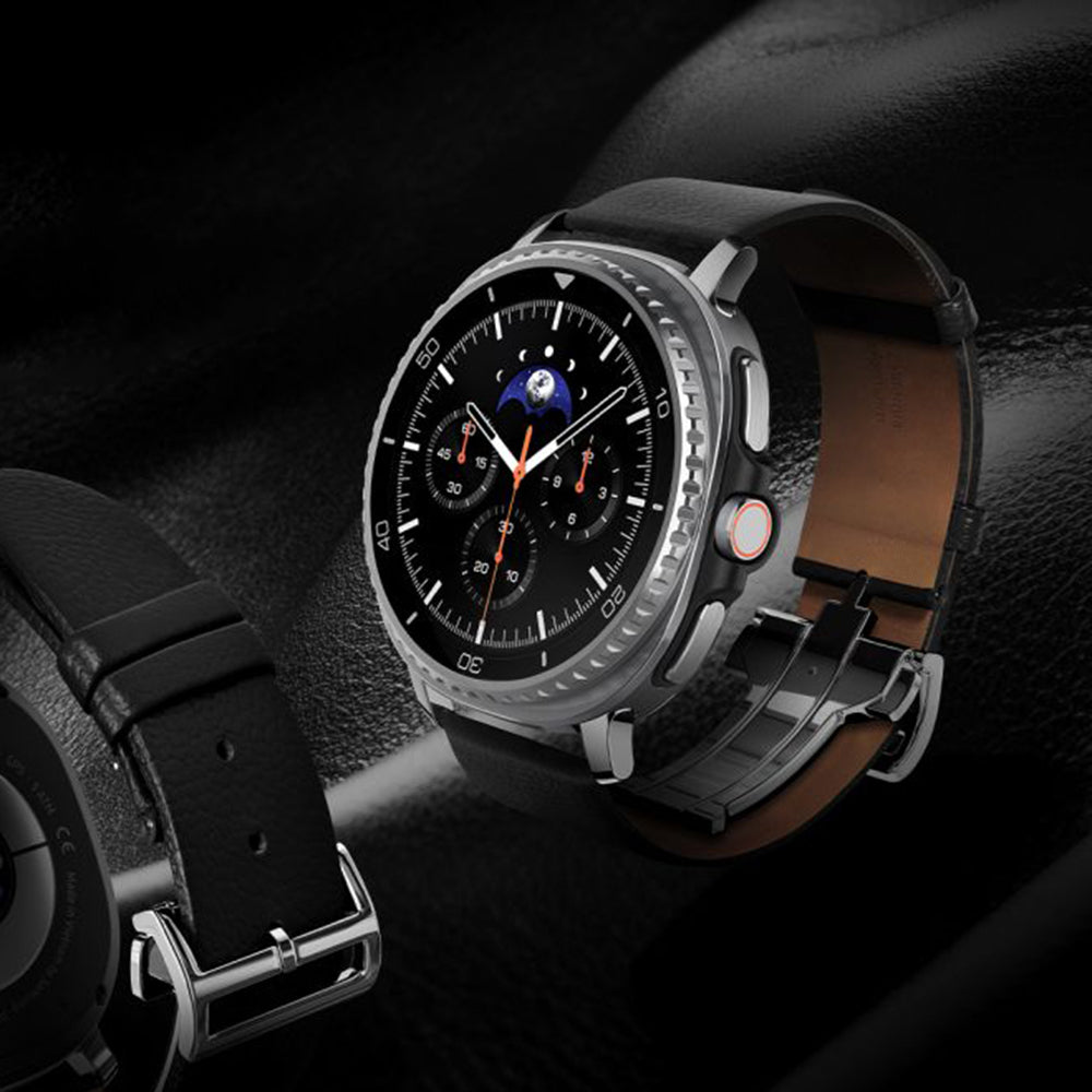 Curea Spigen Enzo para Samsung Galaxy Watch8 / Watch8 Classic Series, Preta