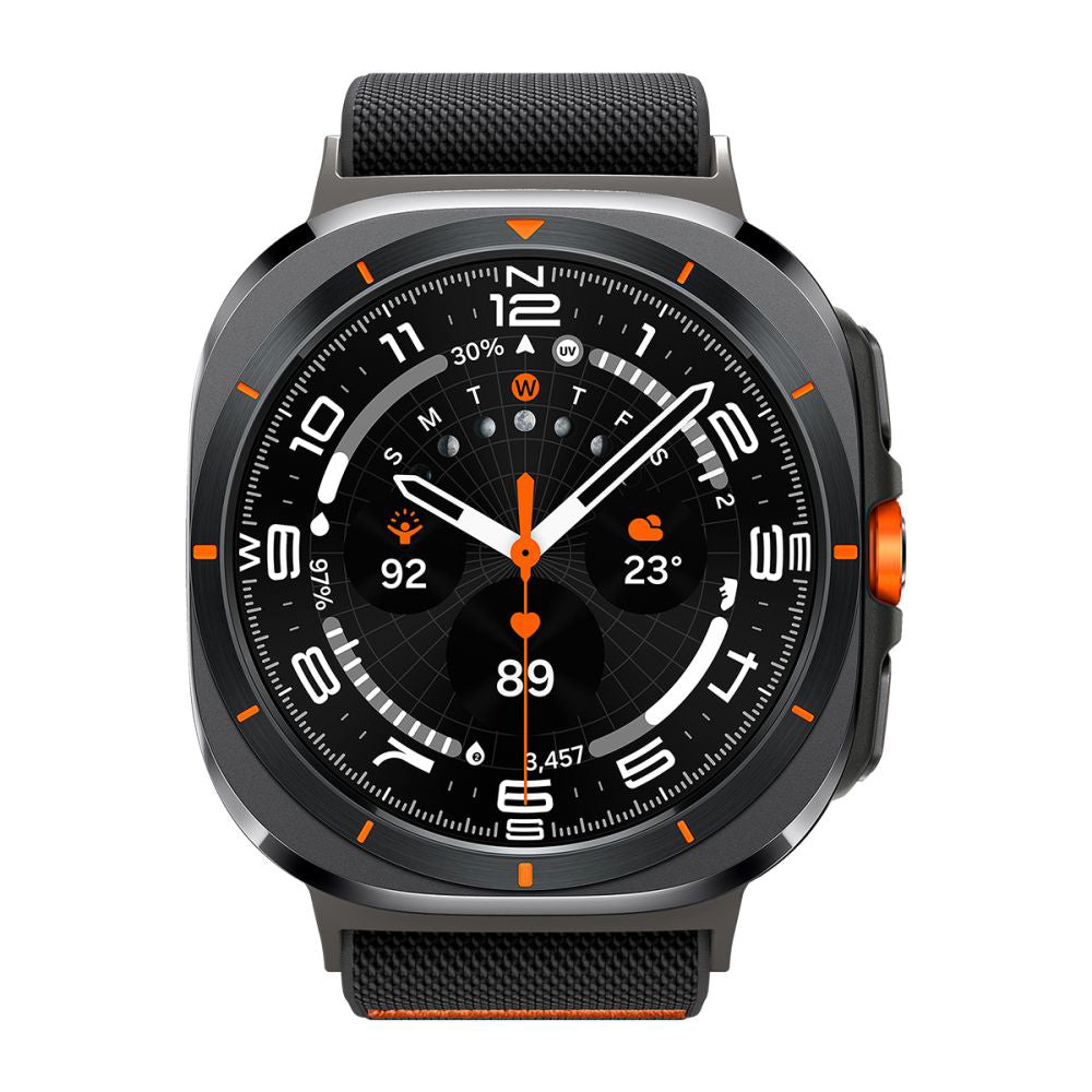 Cinta Spigen Fit Lite para Samsung Galaxy Watch Ultra, Preta