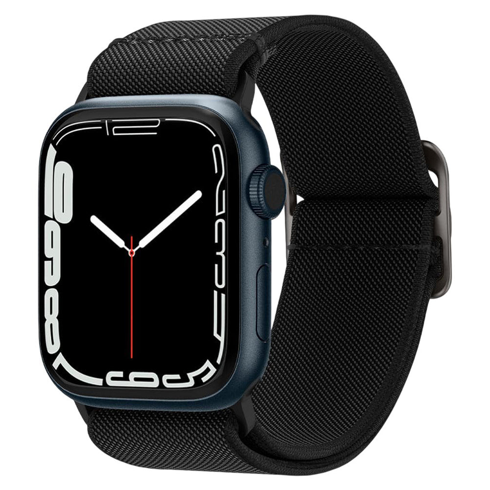 Correia Spigen Lite Fit para Apple Watch 49mm / 46mm / 45mm / 44mm Series, Preta AMP02286