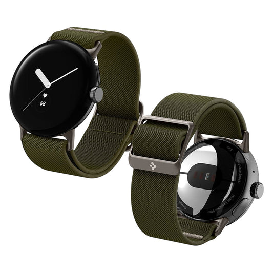 Correia Spigen Lite Fit para Google Pixel Watch 41mm Series, Caqui AMP07608