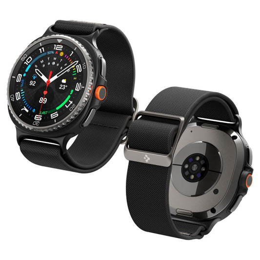 Cinta Spigen Lite Fit para Samsung Galaxy Watch8 / Watch8 Classic Series, Preta