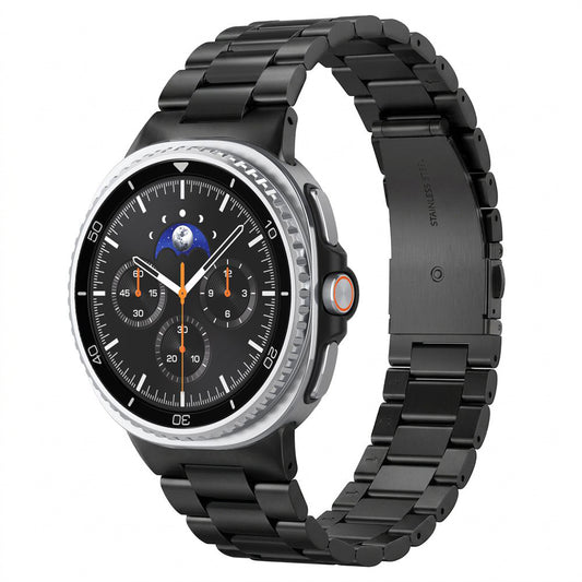 Pulseira Spigen Modern Fit 316L para Samsung Galaxy Watch9 / Watch8 / Watch8 Classic Series, Preta AMP11608