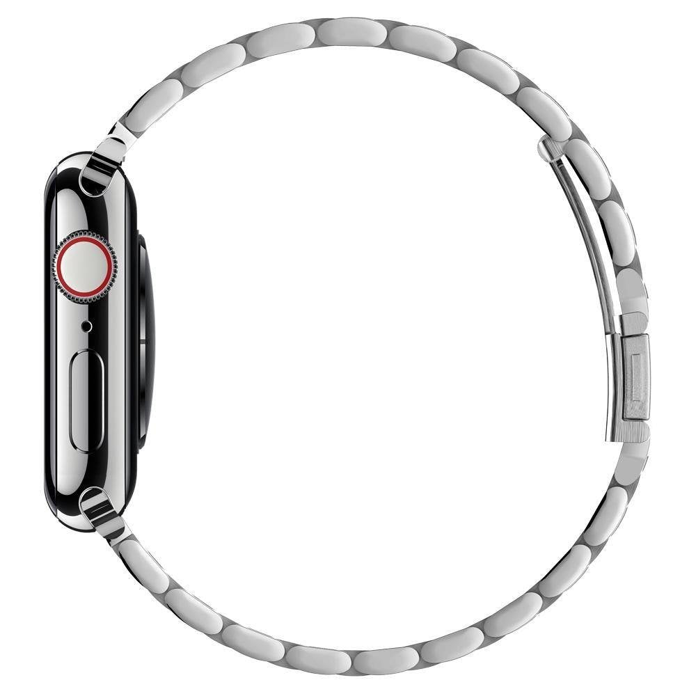 Pulseira Spigen Modern Fit para Apple Watch 49mm / 46mm / 45mm / 44mm / 42mm Series, Prateada