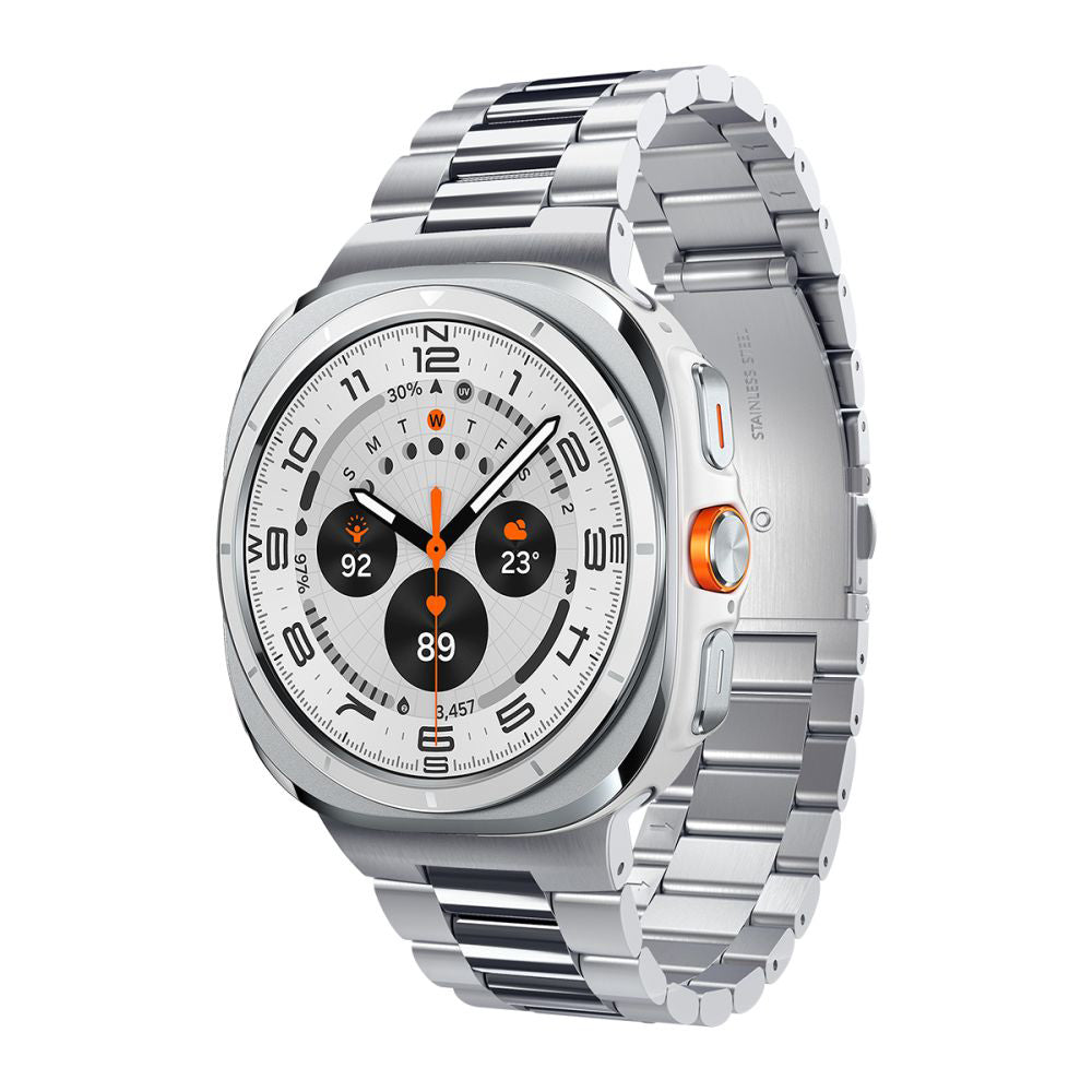 Pulseira Spigen Modern Fit para Samsung Galaxy Watch Ultra Series, Prateada AMP08823