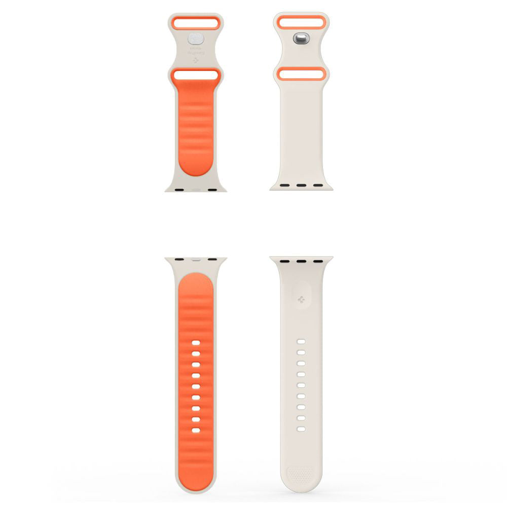 Correia Spigen Nano Pop para Apple Watch 42mm / 41mm / 40mm / 38mm Series, Bege