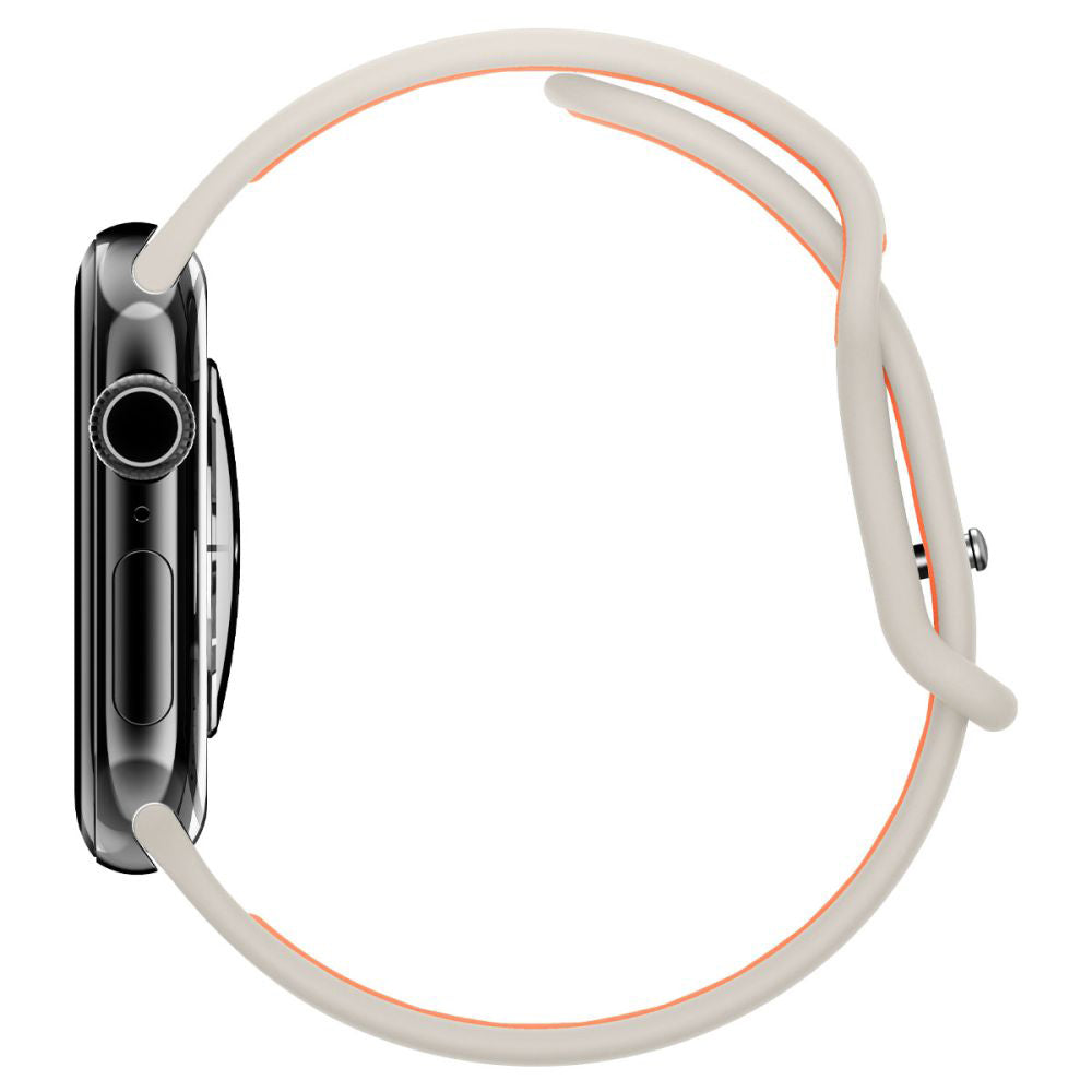 Correia Spigen Nano Pop para Apple Watch 42mm / 41mm / 40mm / 38mm Series, Bege
