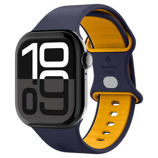Curea Spigen Nano Pop para Apple Watch 42mm / 41mm / 40mm / 38mm Series, Azul-marinho