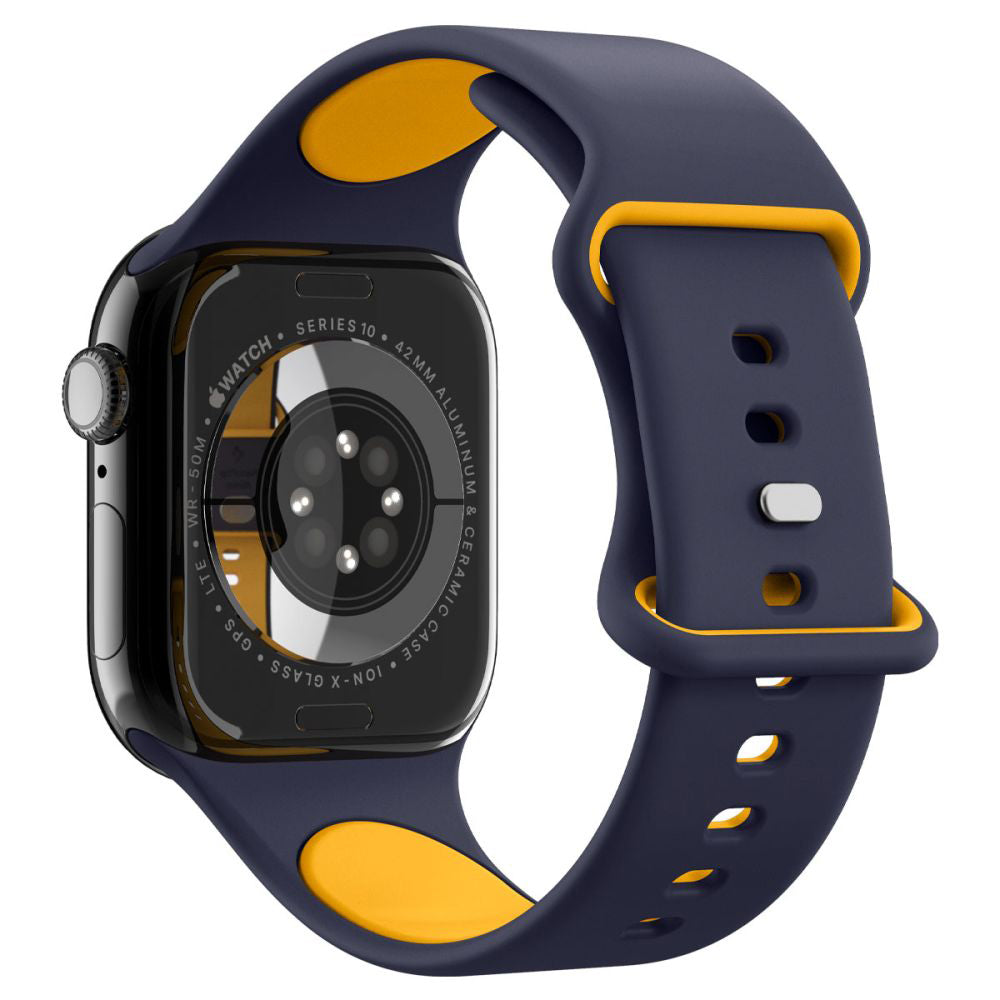 Curea Spigen Nano Pop para Apple Watch 42mm / 41mm / 40mm / 38mm Series, Azul-marinho