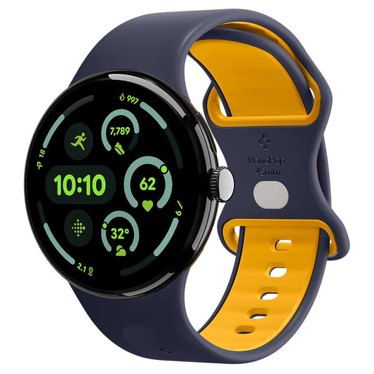 Pulseira Spigen Nano Pop para Google Pixel Watch 45mm Series, Azul Marinho AMP09490